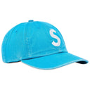 Boné Supreme Pigment Coated S Logo 6 Panel Azul Claro