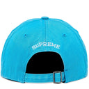 Boné Supreme Pigment Coated S Logo 6 Panel Azul Claro