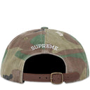Boné Supreme Distressed Script 6-Panel Woodland Camo
