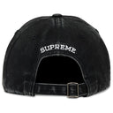 Boné Supreme Pigment Coated S Logo 6 Panel Preto