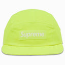 Boné Supreme Washed Chino Twill Camp Amarelo Neon