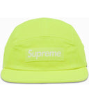 Boné Supreme Washed Chino Twill Camp Amarelo Neon