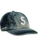 Boné Supreme Cordura Denim S Logo 6-Panel Azul