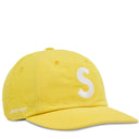 Boné Supreme Cordura Denim S Logo 6-Panel Amarelo