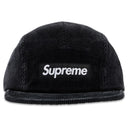 Boné Supreme Corduroy Camp Preto