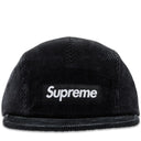 Boné Supreme Corduroy Camp Preto