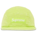 Boné Supreme x Cordura Plaid Camp Amarelo Neon