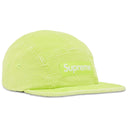 Boné Supreme x Cordura Plaid Camp Amarelo Neon