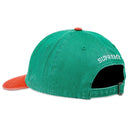 Boné Supreme Pigment Coated 2-Tone S Logo 6-Panel Verde