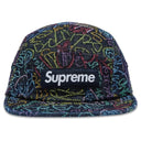 Boné Supreme Handwriting Denim Camp Azul