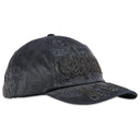 Boné Supreme Leather Appliqué 6-Panel Preto