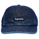 Boné Supreme Cordura Denim Small Box 6-Panel Azul
