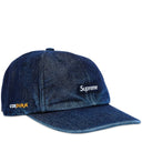 Boné Supreme Cordura Denim Small Box 6-Panel Azul