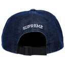 Boné Supreme Cordura Denim Small Box 6-Panel Azul