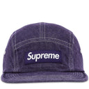 Boné Supreme Denim Camp Roxo