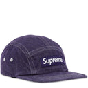 Boné Supreme Denim Camp Roxo