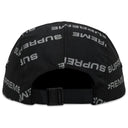 Boné Supreme Reflective Jacquard Camp Preto