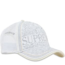 Boné Supreme Vaquero Mesh Back 5-Panel Branco