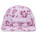 Boné Supreme Floral Jacquard Camp Rosa