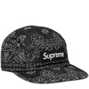 Boné Supreme Bandana Jacquard Denim Camp Preto