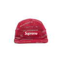 Boné Supreme Reflective Jacquard Camp Vermelho