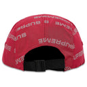 Boné Supreme Reflective Jacquard Camp Vermelho