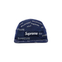 Boné Supreme Reflective Jacquard Camp Azul Marinho