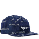 Boné Supreme Reflective Jacquard Camp Azul Marinho