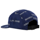 Boné Supreme Reflective Jacquard Camp Azul Marinho
