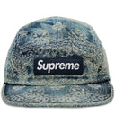 Boné Supreme Bandana Jacquard Denim Camp Azul