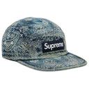 Boné Supreme Bandana Jacquard Denim Camp Azul