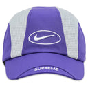 Boné Supreme x Nike Running Roxo