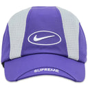 Boné Supreme x Nike Running Roxo