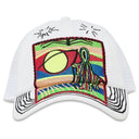 Boné Supreme Reaper Mesh Back 6-Panel Branco