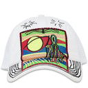 Boné Supreme Reaper Mesh Back 6-Panel Branco