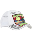 Boné Supreme Reaper Mesh Back 6-Panel Branco