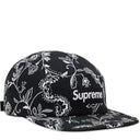 Boné Supreme Floral Jacquard Camp Preto