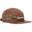 Boné Supreme Reflective Jacquard Camp Marrom