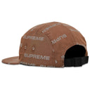 Boné Supreme Reflective Jacquard Camp Marrom
