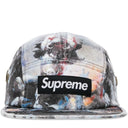Boné Supreme x Frank Frazetta Camp Preto