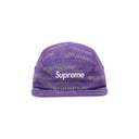 Boné Supreme Reflective Jacquard Camp Roxo