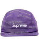 Boné Supreme Reflective Jacquard Camp Roxo
