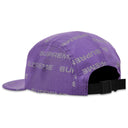 Boné Supreme Reflective Jacquard Camp Roxo