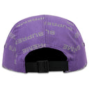 Boné Supreme Reflective Jacquard Camp Roxo
