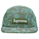Boné Supreme Floral Jacquard Camp Verde