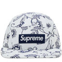 Boné Supreme Floral Jacquard Camp Branco