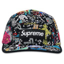 Boné Supreme Aoi Embroidered Camp Preto
