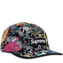 Boné Supreme Aoi Embroidered Camp Preto