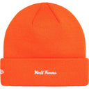 Gorro Supreme x New Era Box Logo Laranja