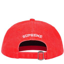 Boné Supreme Pigment Coated Canvas S Logo 6 Panel Laranja
